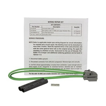 Motorcraft Wire Assembly, Wpt965 WPT965